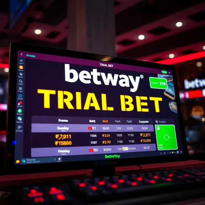 Secure login screen on Betway platform showing username and password fields