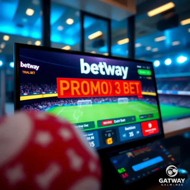 Secure payment options available in Betway app on an iPad screen