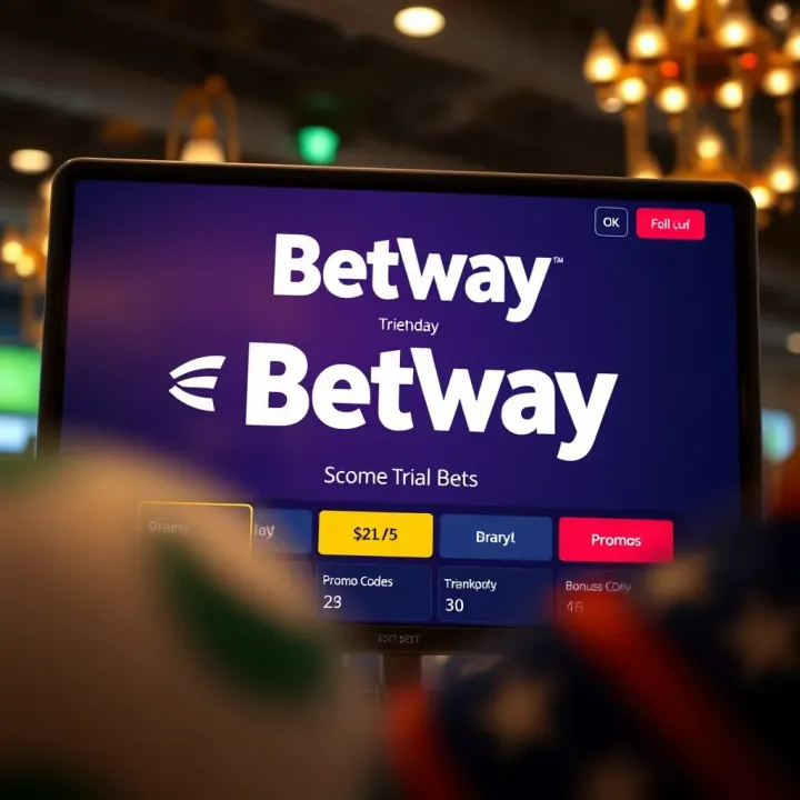 Smartphone screen displaying Betway app download progress with data usage indicators