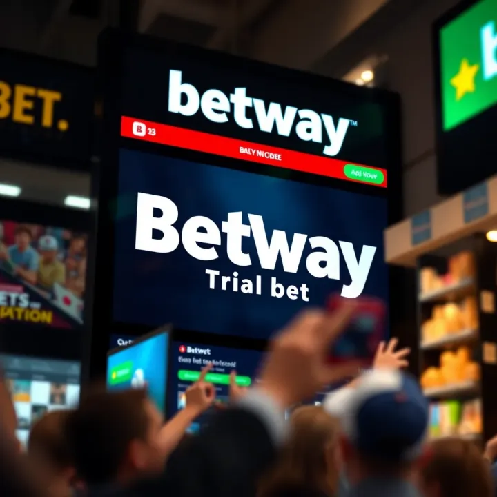 Betway Mastercard displaying digital payment options on a mobile phone screen in a Nigerian setting