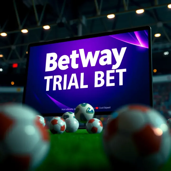 Smartphone displaying the Betway sports betting app interface with live sports events and betting options