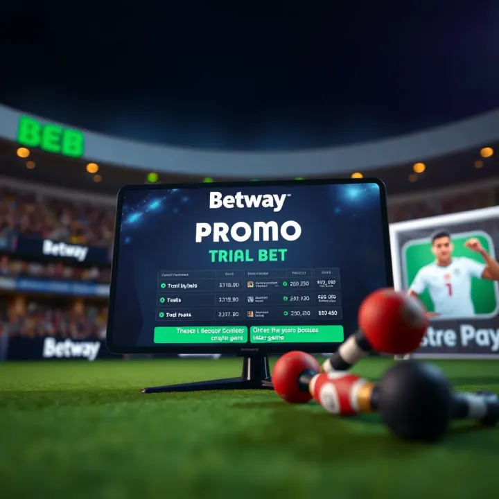 Mobile phone displaying Betway sports betting login screen with Nigerian flag colors