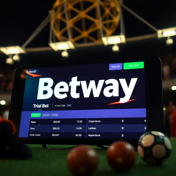 User interface of Betway TV Live showcasing live sports betting odds and streaming options