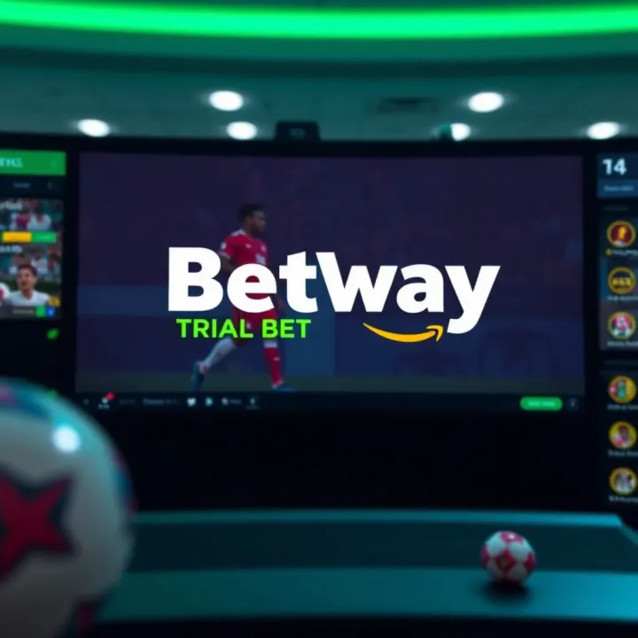 Mobile phone displaying Betway Lite app interface with sports betting options