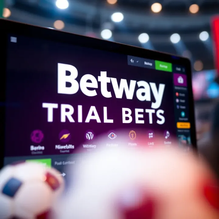Mobile phone displaying the Betway app interface with live betting options