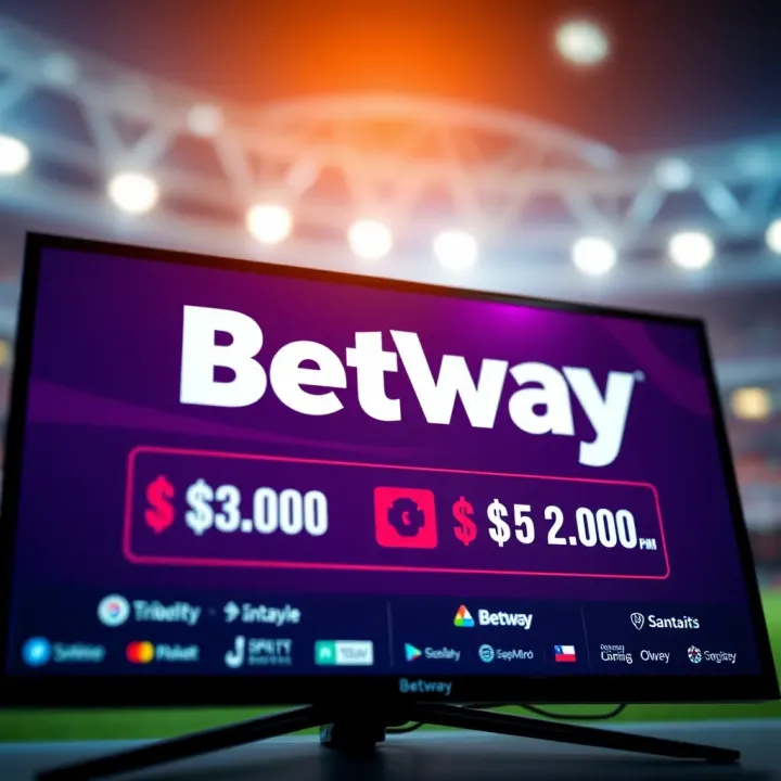 Smartphone screen displaying download options for Betway Mobile Lite app in Nigeria