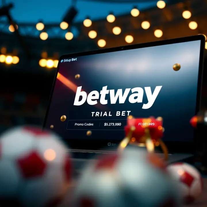 User interface of Betway Mobile Lite app showing registration form on smartphone