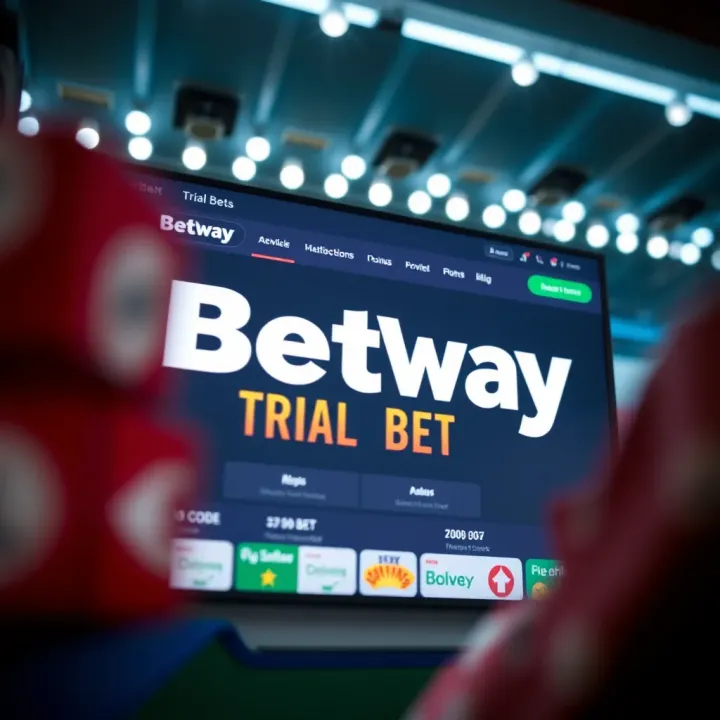 A digital sports betting interface showing multiple match predictions and potential jackpot winnings on Betway